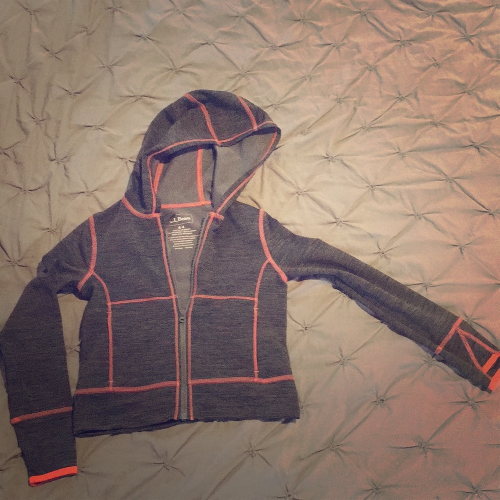 LL BEAN zip up